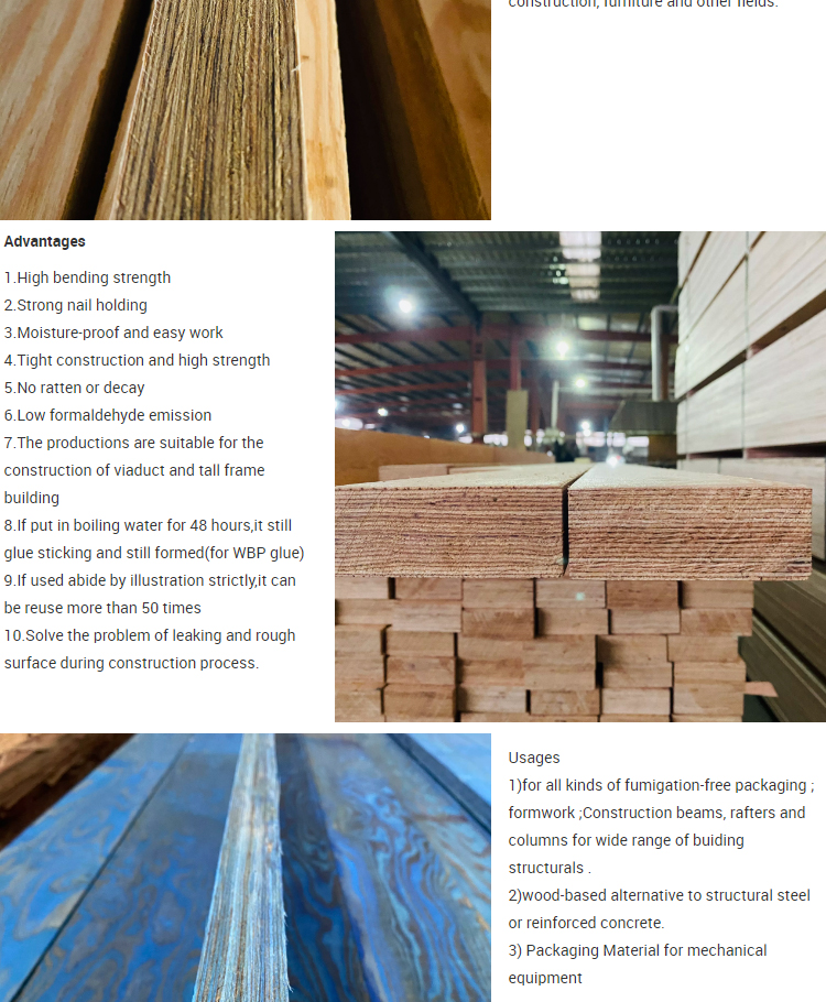 structural Laminated veneer lumber - Construction LVL - 4