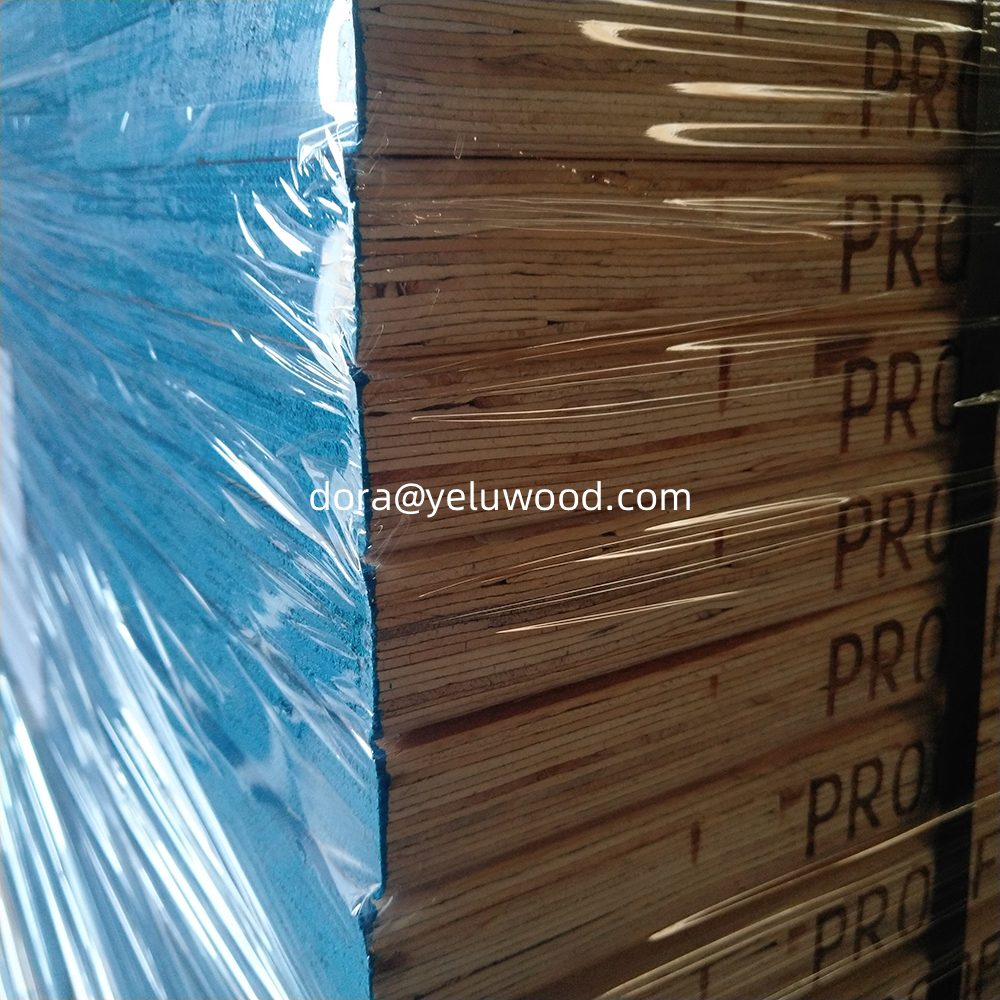 Lightweight Pine LVL Scaffold Board, Made in China, Corrosion-Resistant for Heavy Duty