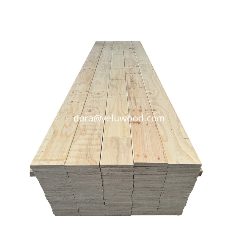 Pine LVL Scaffold Board from China, 1-3/4" x 24" x 20', High-Strength Use