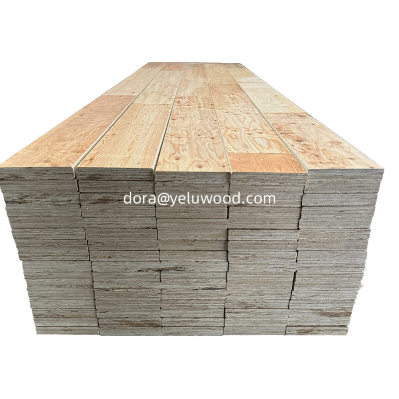 China-Made Pine LVL Scaffold Board, H20 High-Quality Formwork Timber