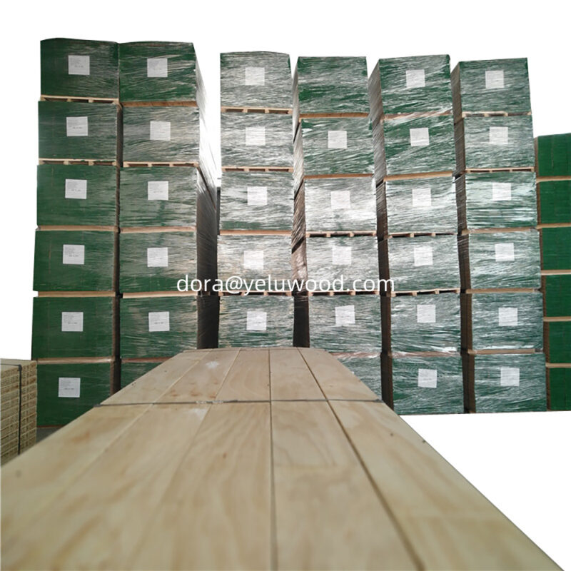 China Factory Anti-Slip LVL Scaffold Board, Pine Wood Plank for Construction Sites